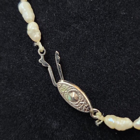 Vintage String Pearl Necklace 40cm - Picture 6 of 6